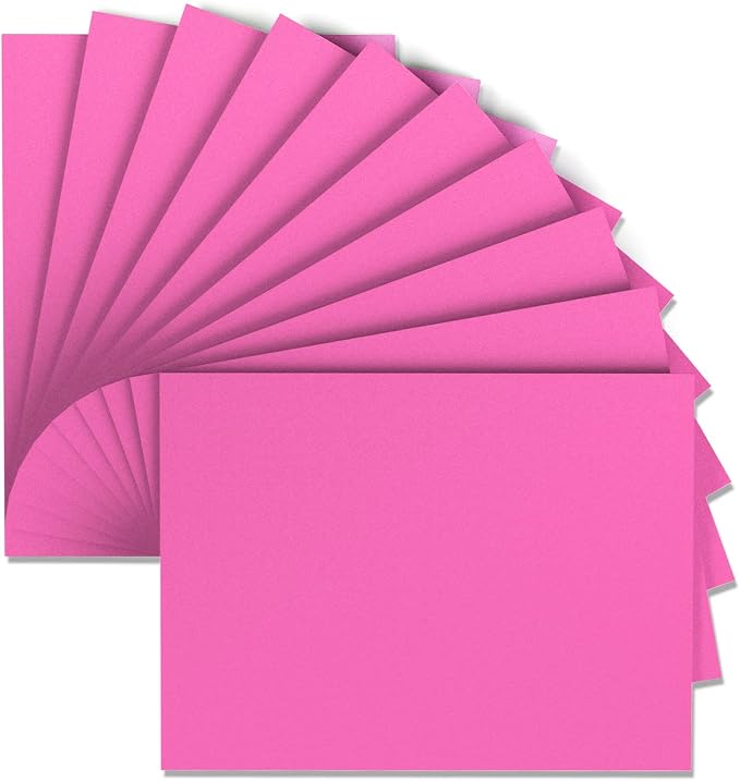 MEARCOOH Pink Foam Sheets Crafts 9x12 Inch 2mm Eva Color Craft Foam Paper by MEARCOOH