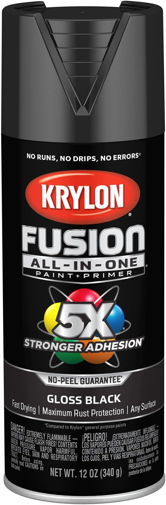 Krylon SPRY PNT FSN GLS Black by Krylon%C2%AE