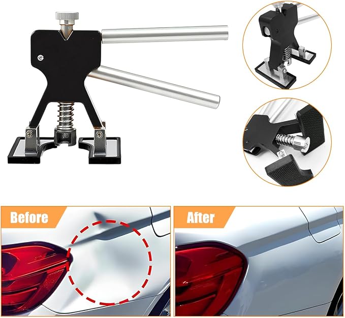 Zpana 32PCS/Set Car Dent Puller Kit, Paintless Vehicle Remover Pull Tools - Image 3