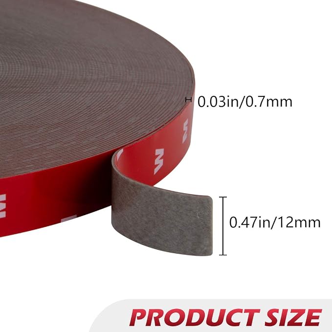 CloudBuyer Double Sided Tape, Mounting Adhesive Tape Heavy Duty, Waterproof - Image 2