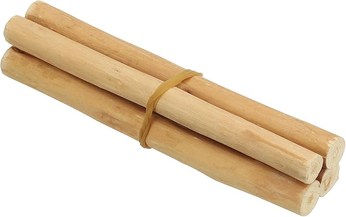 PATIKIL 4 Pcs / 20cm Wood Log Sticks, 0.6-1.2inch in Diameter Natural Driftwood by PATIKIL