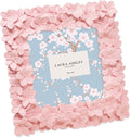 Laura Ashley 4x4 Pink Flower Textured Hand-Crafted Resin Picture Frame by Unknown