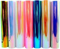 TECKWRAP Holographic Opal Craft Vinyl 12" x 12" 7 Sheets/Pack by TECKWRAP