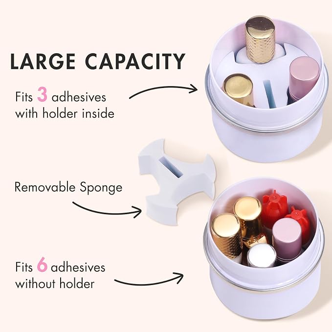 Eyelash Glue Storage Container Tank - Image 6