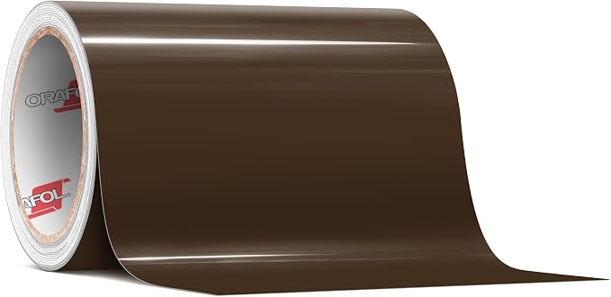 ORACAL 651 Gloss Brown Permanent Vinyl Tape Roll – Premium Adhesive Film by Orafol