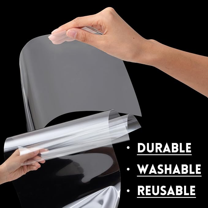 Frienda 12 Inches x 80 ft Rolls 4 Mil Acetale Stencil Sheets - Image 3