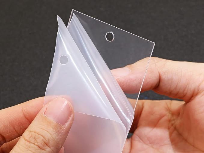 Blank Clear Acrylic Bookmakrs 20Pcs Plastic Craft Transparent Acrylic Bookmakrs - Image 6