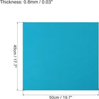 MECCANIXITY EVA Foam Sheets Lake Blue 19.7 Inch x 17.7 Inch 0.8mm Thick Crafts - Image 2
