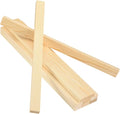 MECCANIXITY 10Pcs Wood Strips Slats, 11/32" x 7/8" x 12" Thin Wood Sticks Flat by MECCANIXITY