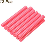 uxcell Mini Hot Glue Sticks for Glue Gun 11mm x 100mm Rose Red 12pcs - Image 3