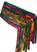 Knitsilk Recycled Sari Silk Strips – Assorted Silk Ribbon Yarn - Image 4