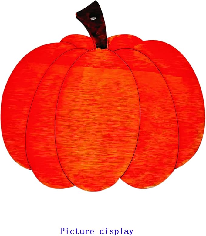 48PCS Unfinished Wood Pumpkin Cutouts - Image 8