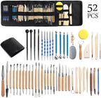 Clay Tools 52PCS Pottery Tools Clay Sculpting Tools Polymer Clay Tools Kit - Image 6