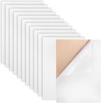 Caydo 12PCS White Self Adhesive Felt Sheets, Felt by Caydo
