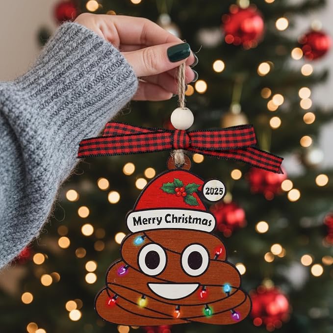 Poop Christmas Ornament - Image 4