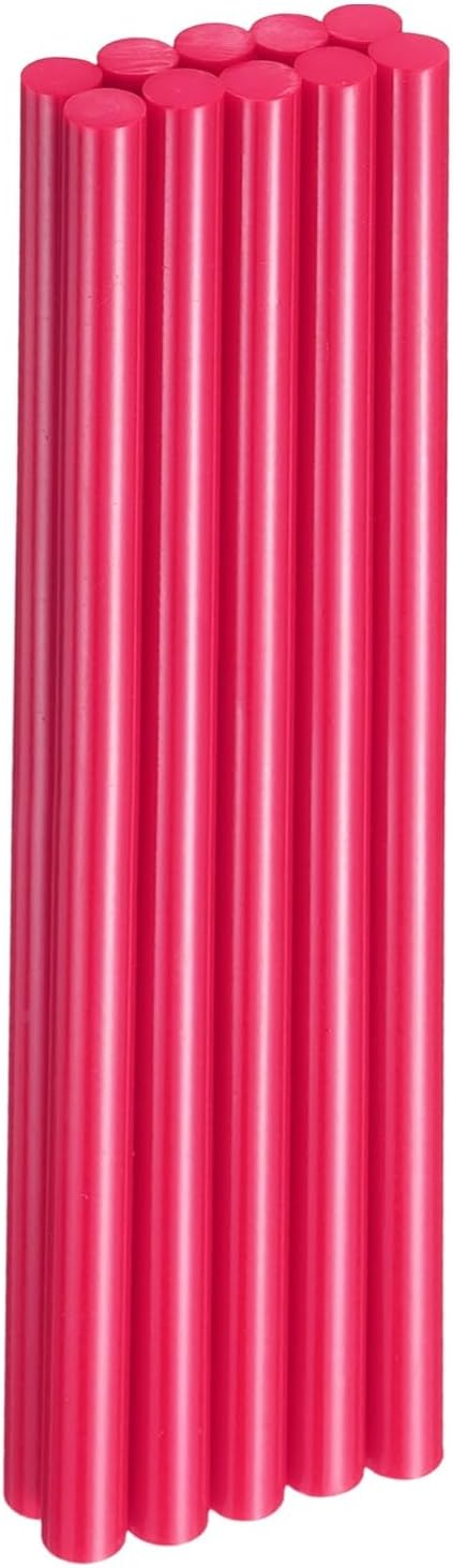 HARFINGTON 10pcs Hot Glue Sticks 0.43" Dia x 9.84" Long EVA Mini Hot Melt by HARFINGTON