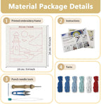 Doodlream Lighthouse DIY Punch Needle Embroidery Kit - Image 2