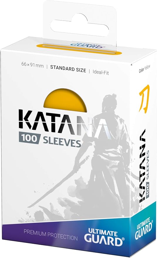 Ultimate Guard Katana Card Sleeves: 100 Standard Size TCG Sleeves, 66 x 91mm - Image 3