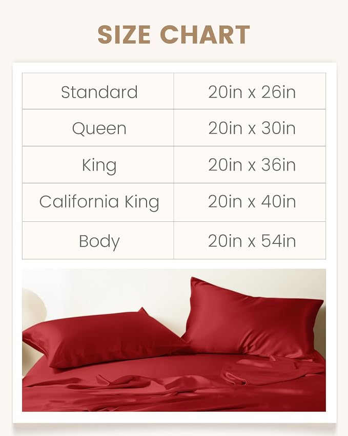 THXSILK 100% Silk Pillowcase for Hair and Skin, Both Sides Grade 6A+ Natural - Image 9