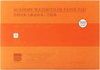 MEEDEN 15X10.2" Watercolor Paper Block, 20 Sheets, Smooth Surface 100% Cotton by MEEDEN