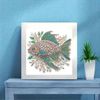 ZQEATRY Fish Animal Special Shape Diamond Art Kits - Image 2