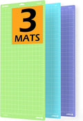 Xinart Cutting Mats for Cricut Maker 3, Explore 3, Air 2, 12x24 inch Variety by XINART