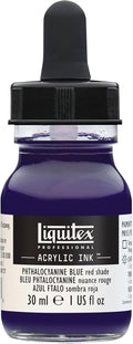 Liquitex Professional Acrylic Ink, 1-oz Jar, Phthalocyanine Blue Red Shade by Liquitex