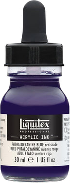 Liquitex Professional Acrylic Ink, 1-oz Jar, Phthalocyanine Blue Red Shade by Liquitex