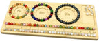 Petoysoso Bead Boards for Jewelry Making, Bamboo Beading Board for Jewelry - Image 4