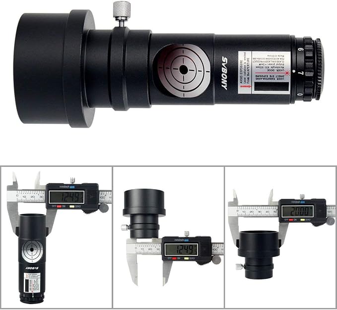 SVBONY Red Laser Collimator for Newtonian Marca Telescope Alignment 1.25 inches - Image 5