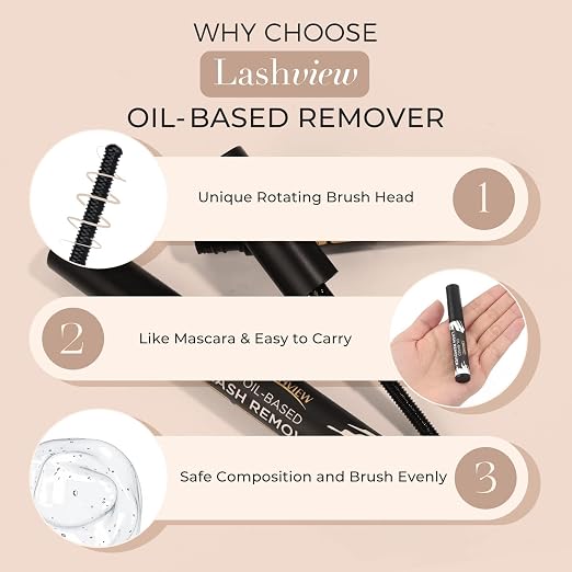 LASHVIEW Lash Bond and Seal & Lash Remover Kit Super Strong Hold 7Day+ Cluster - Image 6
