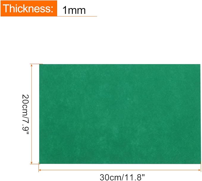 MECCANIXITY Adhesive Felt Sheets, Felt Fabric Crafts Back Adhesive Felt Sheets - Image 2