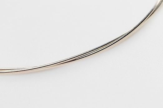 925 Sterling Silver Wire, 14 Gauge, Half Hard, 1FT by CRAFT WIRE | Sterling - Image 4