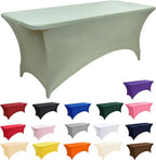 10-Pack 6ft Spandex Table Covers - Image 3