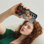 Case for Samsung Galaxy S23 Case, Halloween Witch Moon Stained Glass Design - Image 7