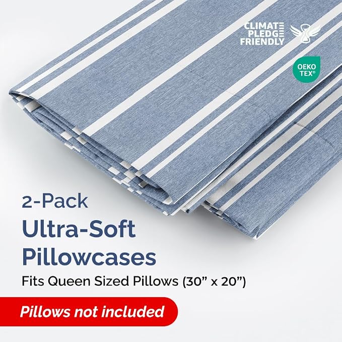 Queen Pillow Cases Set of 2 - Image 2