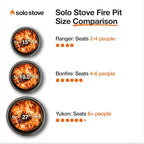Solo Stove Yukon 2.0 + Stand, 27 Inch Smokeless Fire Pit – Portable Stainless - Image 3