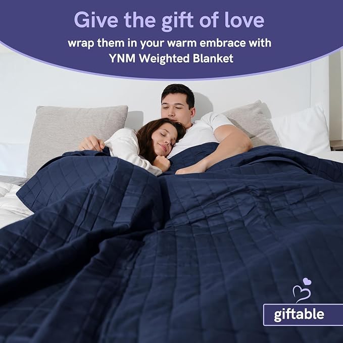 YnM 15lbs Weighted Blanket for Adults, Cotton Heavy Bed Throw Blanket - Image 8