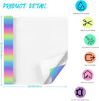 Rainbow Permanent Adhesive Vinyl Roll, Car Decals & DIY Crafts - Image 2