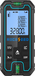Laser Measuring Tool 165 Feet, RockSeed Portable Laser Measure, Digital by RockSeed