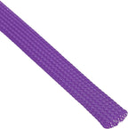 uxcell PET Expandable Sleeving 10ft 1/2" Purple Cable Management Sleeve Cord - Image 2