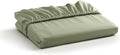 Linen Home 100% Cotton Percale Weave Fitted Sheet, Queen Size, 1 Deep Pocket by LINENHOME