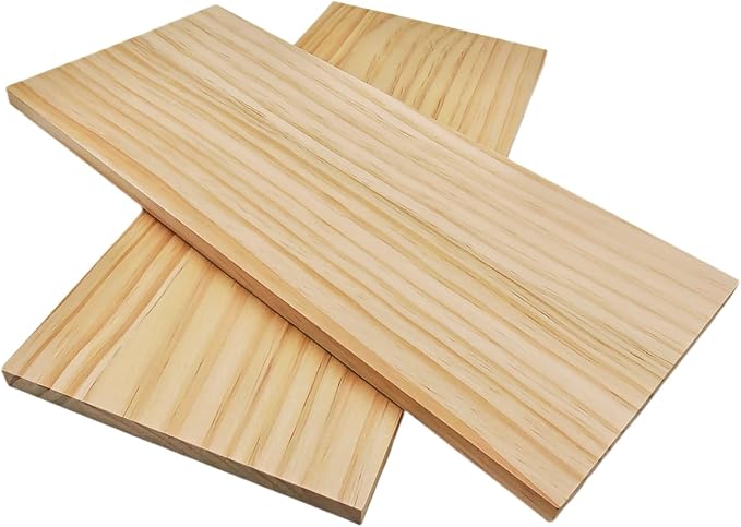 2PCS Rectangle Wood Boards Unfinished Wood Blocks - Image 4