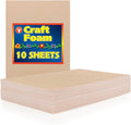 Hygloss Craft Foam Sheets, Tan 10 Count by HyglossProductsInc