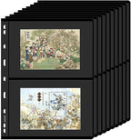 stamp collector pages – 10 Sheets Stamp Pages by Unknown