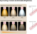 Gritin Book Light, Eye Caring 3 Colors & Dimmable Brightness Reading Light | - Image 2