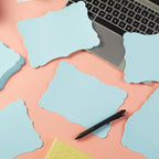 50 Pack Blank Kraft Greeting Cards, Light Blue, 5x7IN | Thick Cardstock Paper - Image 5