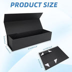 RLAVBL 4-Pack 1200 Count Trading Card Storage Box - Image 2