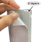 guangyintong Reflective Light Grey Heat Transfer Vinyl HTV Rolls, Light Grey - Image 2