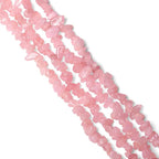 LAIDANLA Rose Quartz 400pcs Natural Chip Stone Beads 5-8mm Healing Crystal - Image 2